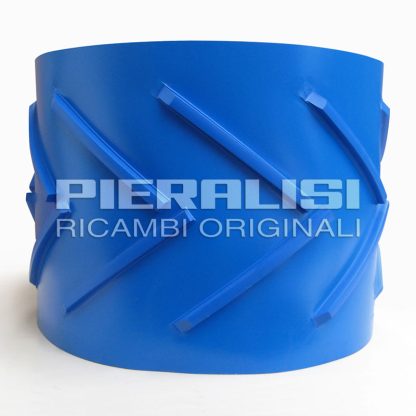 HERRINGBONE BELT CLOSED RING mm. 12750 x 400 (BLUE)