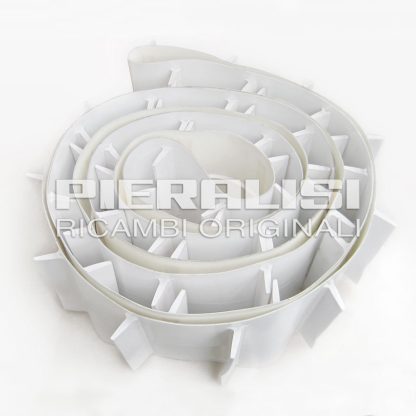 NASTRO A TAPPARELLE ANELLO APERTO CON GIUNZIONE E GUIDA CENTRALE mm. 8700 x 300