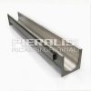 STAINLESS STEEL DRAIN FOR SCREW  DIAMETER 200 mm - m 2,00