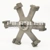 HAMMER IMPELLER WITH 6 ARMS (PLATES WITH 2 HOLES) - Image 3