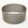 GRIGLIA FRANGITORE 390X180 FORI D.7 SVASATI AISI 430