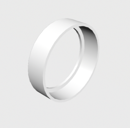 BUSSOLA ANELLO TENUTA 55x70x8 mm. AISI 316