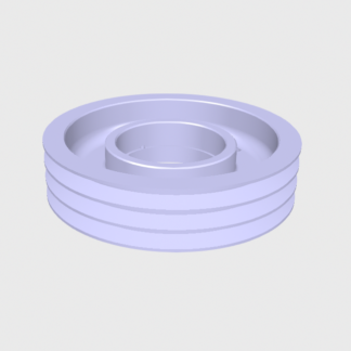 GRILL IMPELLER PULLEY 3 GROOVE B FOR SPAIN MODEL